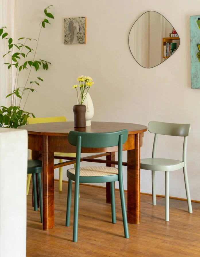 La Zitta Bentwood Side Chair by Ton - Image 2