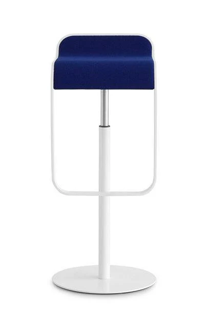 LEM S79 Adjustable Height Matte Chrome Lift Stool by Lapalma - Image 3