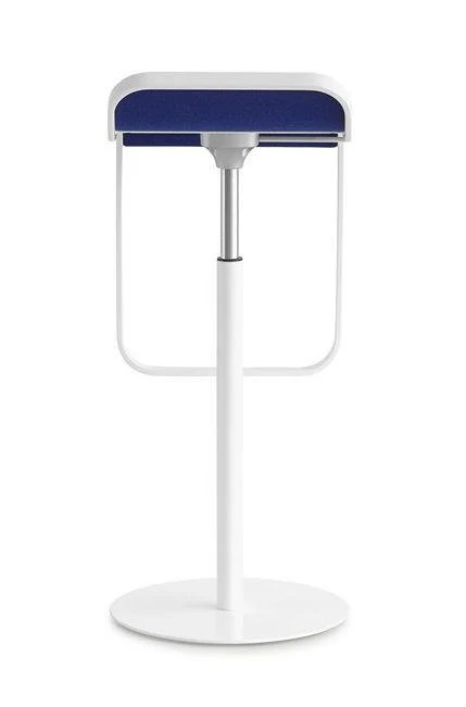 LEM S79 Adjustable Height Matte Chrome Lift Stool by Lapalma - Image 6