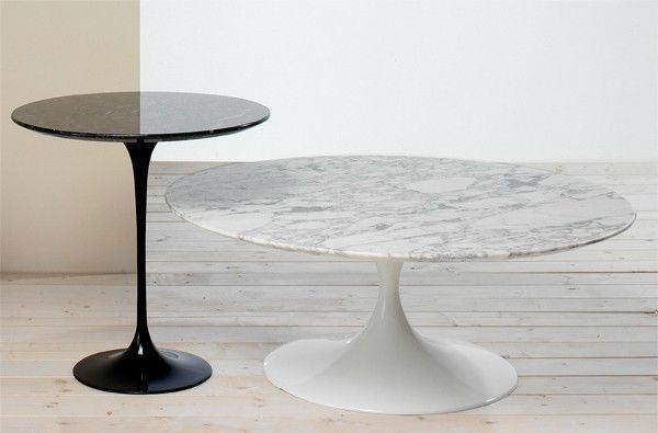 Eero Saarinen Tulip Table - Round Side 16 Inch - Image 4