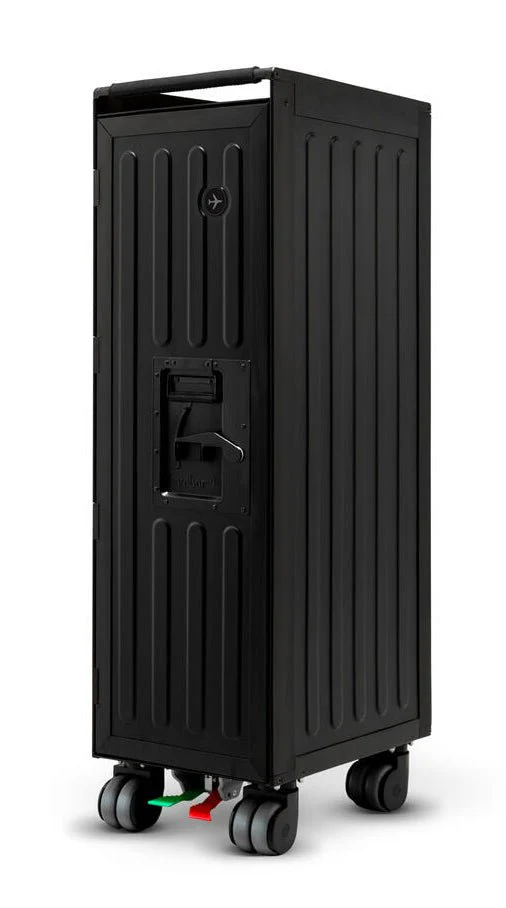 Voyager Neon Black Airplane Trolley by Bordbar