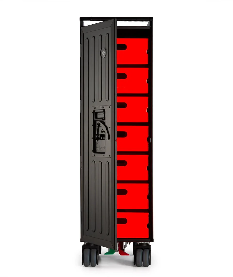 Voyager Neon Black Airplane Trolley by Bordbar - Image 3