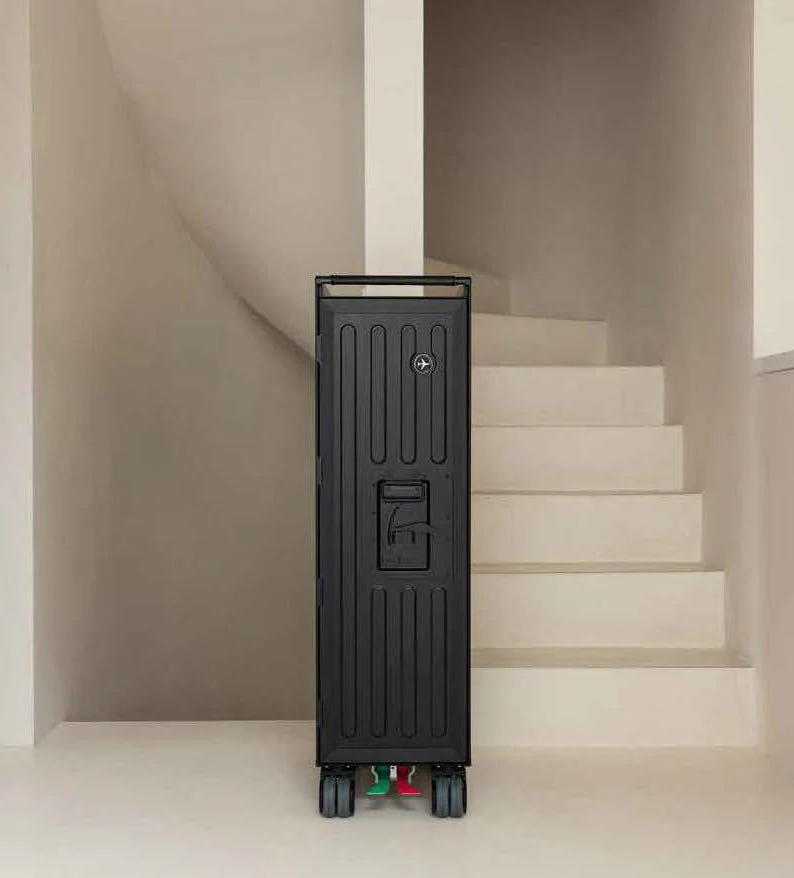Voyager Neon Black Airplane Trolley by Bordbar - Image 7